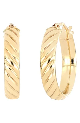 Bony Levy 14K Gold Huggie Hoop Earrings in 14K Yellow Gold at Nordstrom