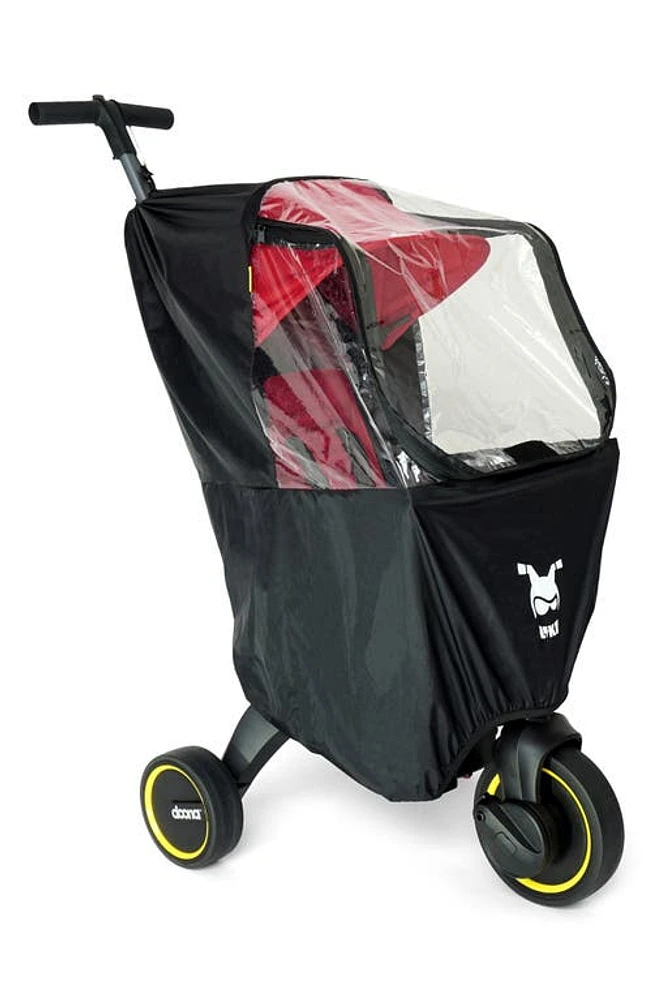 Doona Liki Stroller Trike Rain Cover in Black at Nordstrom