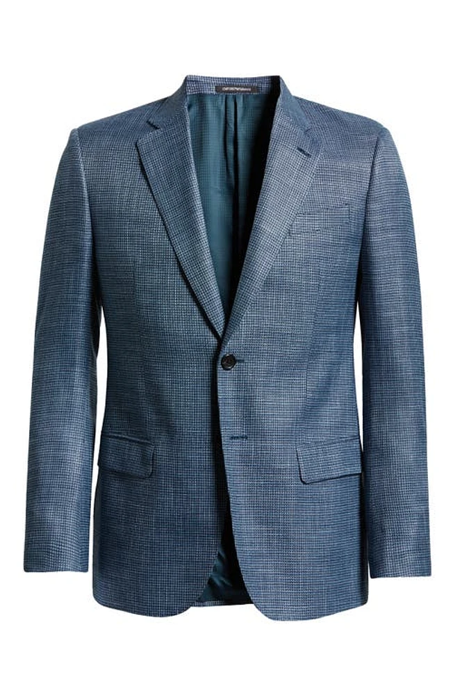 Emporio Armani Mini Box Sport Coat Blue at Nordstrom, Us