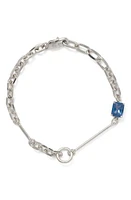 Lady Grey Osian Bracelet in Silver/Blue Zircon at Nordstrom