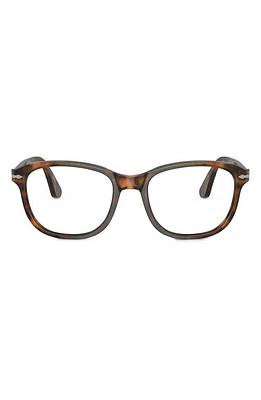 Persol 53mm Pillow Optical Glasses in Dark Brown at Nordstrom