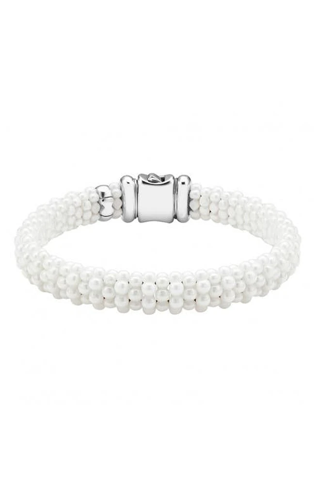 LAGOS White Caviar Rope Bracelet at Nordstrom