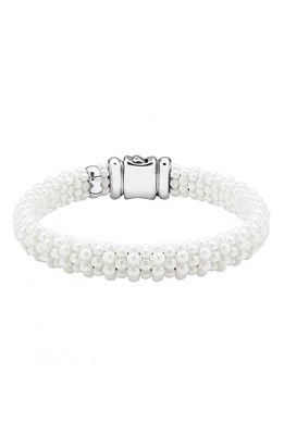 LAGOS White Caviar Rope Bracelet at Nordstrom