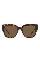 Versace 54mm Pillow Sunglasses in Havana at Nordstrom