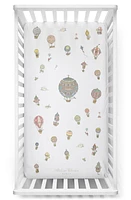 ATELIER CHOUX Hot Air Balloons Fitted Crib Sheet in Multi at Nordstrom