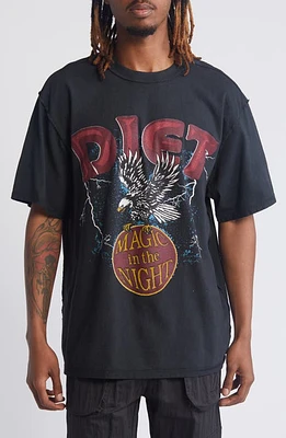 DIET STARTS MONDAY Magic Cotton Graphic T-Shirt Vintage Black at Nordstrom,