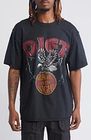 DIET STARTS MONDAY Magic Cotton Graphic T-Shirt Vintage Black at Nordstrom,