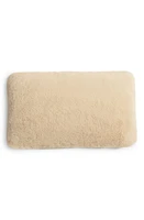 UnHide Squish Fleece Lumbar Pillow in Beige Bear at Nordstrom