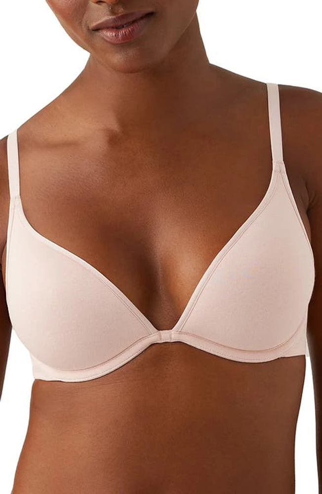 b. tempt'D by Wacoal Cotton to a Tee Underwire Plunge T-Shirt Bra at Nordstrom,