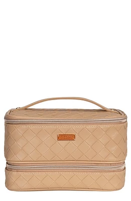 Stephanie Johnson Belize Toasted Almond Jenny Train Cosmetics Case at Nordstrom