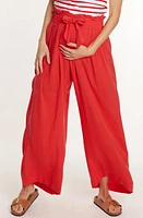 Cache Coeur Sahel Smocked Twill Maternity Pants at Nordstrom,