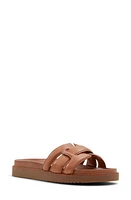 ALDO Wylalaendar Slide Sandal in Medium Brown at Nordstrom, Size 10