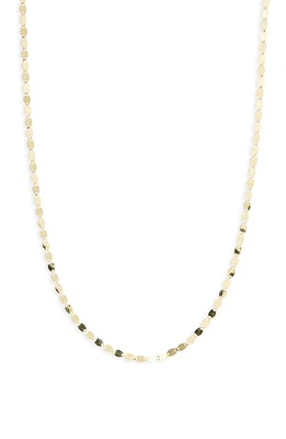 Lana Petite Nude Chain Necklace in Yellow Gold at Nordstrom