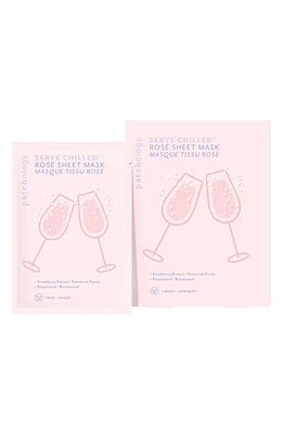 Patchology 4-Pack Serve Chilled Rosé All Day Sheet Mask at Nordstrom