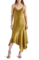 Steve Madden Lucielle Handkerchief Hem Satin Slipdress at Nordstrom,