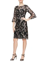 Alex Evenings Floral Embroidered Dress at Nordstrom,