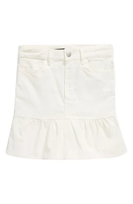 Joe's Kids' Fara Denim Skirt Cream Twist at Nordstrom,