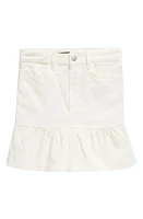 Joe's Kids' Fara Denim Skirt Cream Twist at Nordstrom,