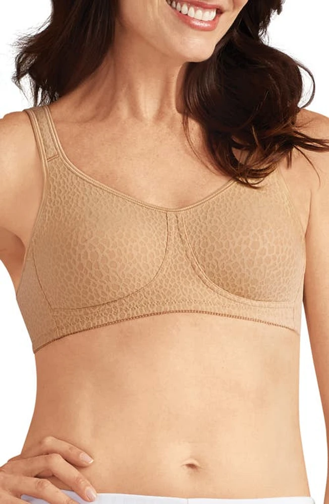 Amoena Mona Seamless Soft Cup Bra Cognac at Nordstrom,