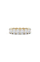 HauteCarat Oval Cut Lab Created Diamond Eternity Band in Gold at Nordstrom