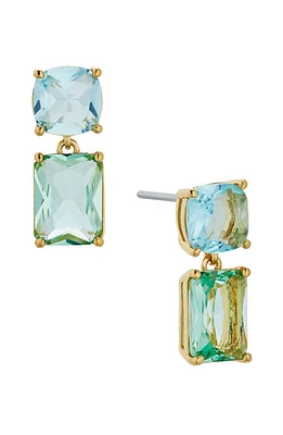 Nadri Watercolor Crystal Drop Earrings in Gold at Nordstrom