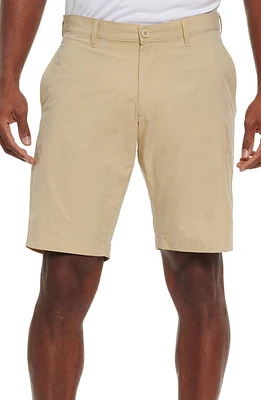 Robert Graham Deacon Performance Chino Shorts Khaki at Nordstrom,