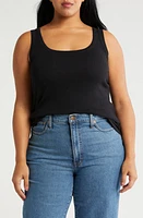 caslon(r) Melody Rib Tank Top at Nordstrom,