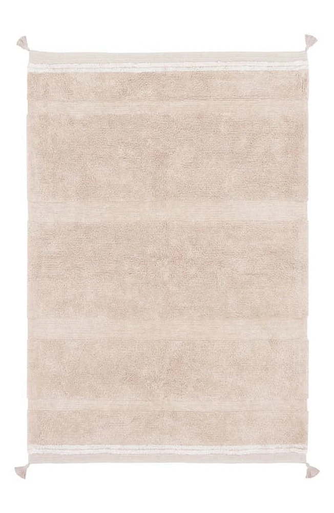 Lorena Canals Bloom Washable Rug in Rose at Nordstrom