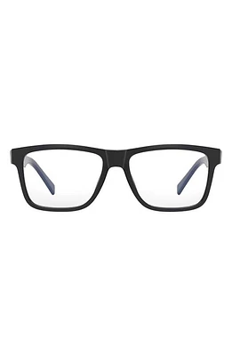 Fifth & Ninth Parker 57mm Square Blue Light Blocking Glasses in Black at Nordstrom