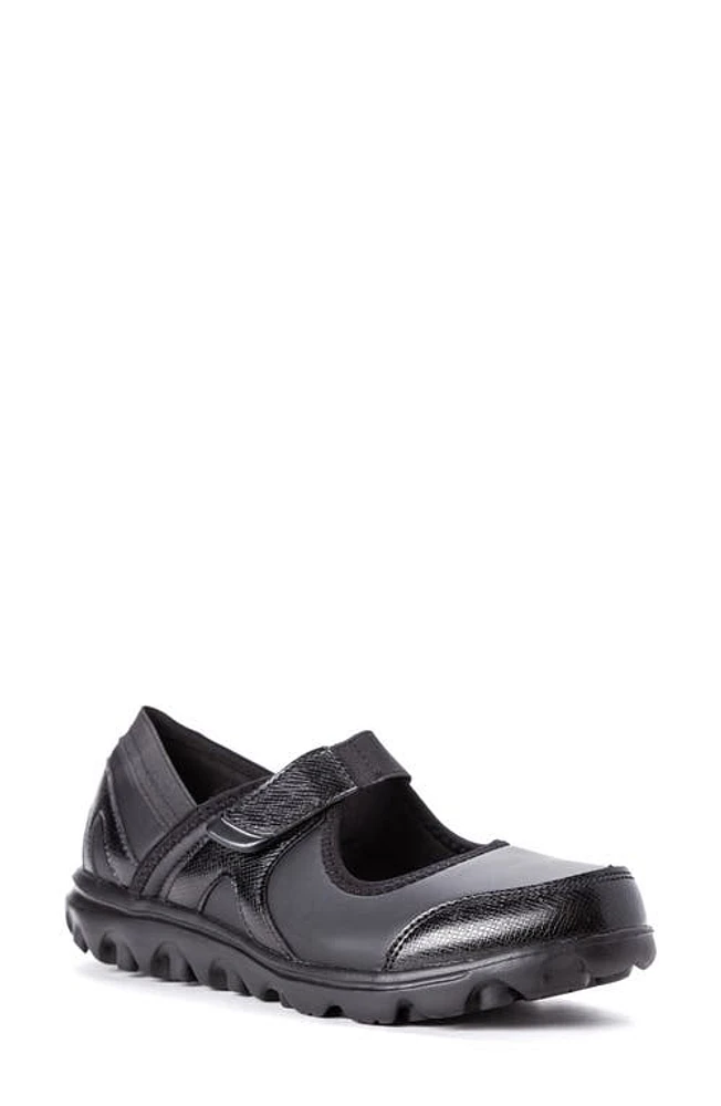 Propét Onalee Mary Jane Flat All Black at Nordstrom,