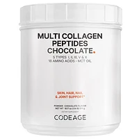 Codeage Multi Collagen Peptides Protein Powder Chocolate Cocoa, MCT Oil Powder Amino Acids, 18.16 oz in White at Nordstrom