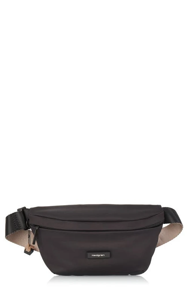 Hedgren Halo Water Repellent Belt Bag in Black at Nordstrom