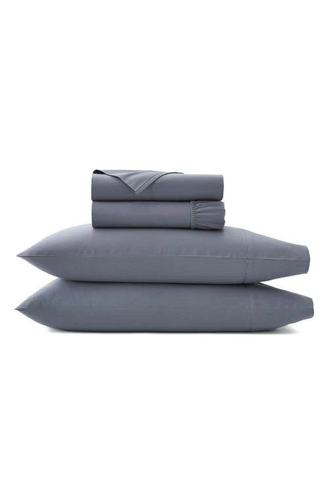 Boll & Branch Percale Hemmed Sheet Set in Mineral at Nordstrom