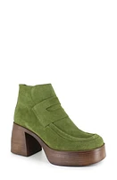 ZIGIny Bertina Water Resistant Platform Bootie Suede at Nordstrom,