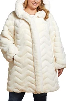 Gallery Hooded Faux Fur Jacket at Nordstrom,