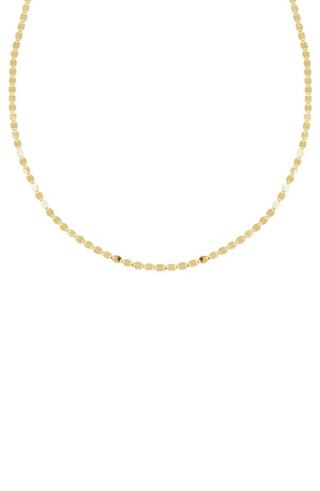 Lana Nude Chain Choker in Yellow Gold at Nordstrom, Size 15