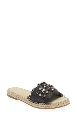 Chocolat Blu Ellis Crystal Slide Sandal at Nordstrom,