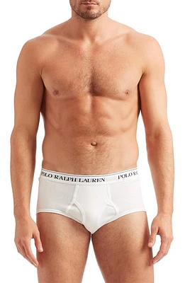 Polo Ralph Lauren 4-Pack Cotton Briefs White at Nordstrom,