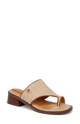 Franco Sarto Sia Slide Sandal Natural at Nordstrom,