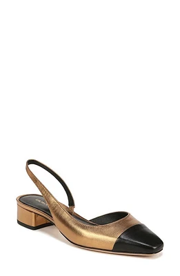 Veronica Beard Cecile Half d'Orsay Slingback Pump Dark at Nordstrom,