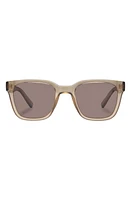 Le Specs Elixir 52mm Polarized Square Sunglasses in Whiskey at Nordstrom