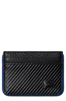 burberry Sandon Heritage Leather Card Case in Black at Nordstrom