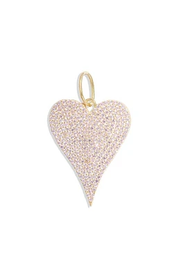 SHYMI Pavé Heart Charm in Gold/ at Nordstrom