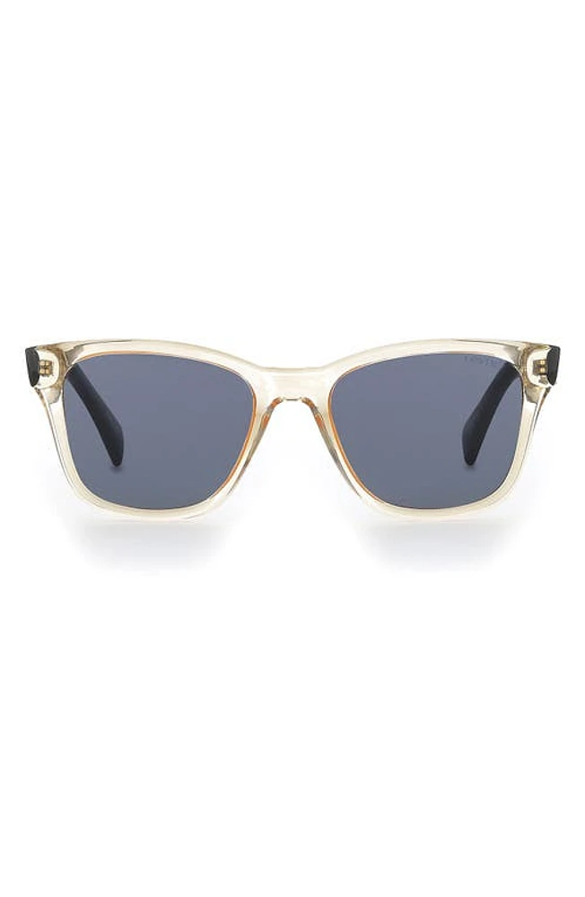 levi's 53mm Mirrored Square Lenses in Yellow/Grey at Nordstrom