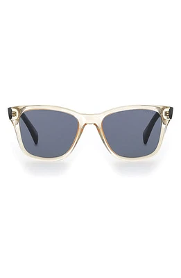 levi's 53mm Mirrored Square Lenses in Yellow/Grey at Nordstrom