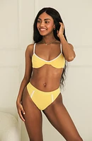 Dippin Daisys Bond Cheeky Bikini Bottom Sunshine at Nordstrom,