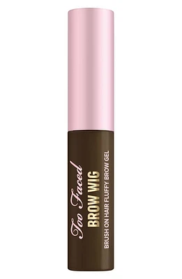 Too Faced Brow Wig Brush On Brow Gel in Espresso at Nordstrom