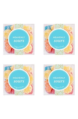 sugarfina Heavenly Sours Set of 4 Candy Cubes in Blue at Nordstrom