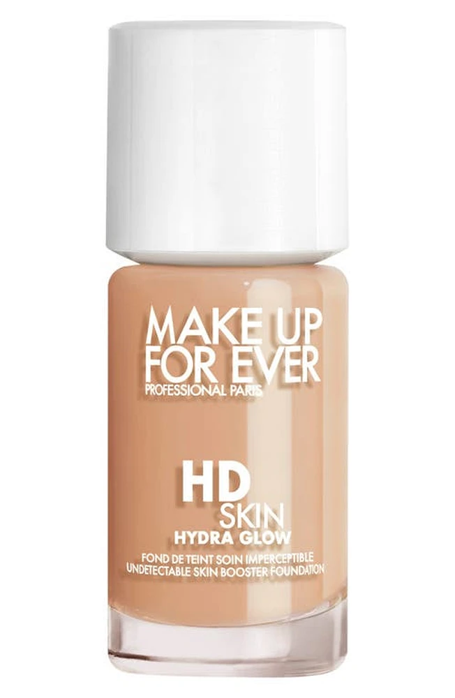 Make Up For Ever HD Skin Hydra Glow Skin Care Foundation with Hyaluronic Acid in 1N14 - Beige at Nordstrom