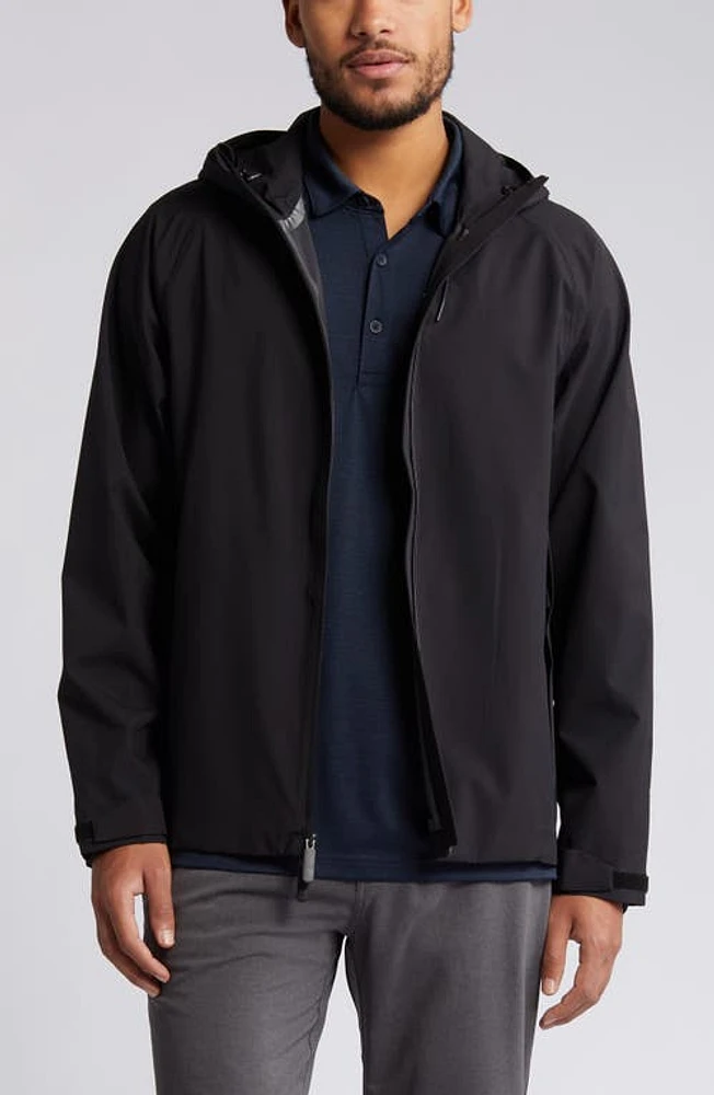 zella Commuter Waterproof Hooded Jacket at Nordstrom,